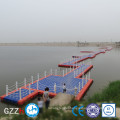 Simple installation hdpe floating pontoon bridge